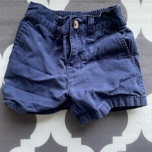 Ralph Lauren Navy Blue Baby Shorts